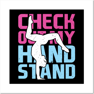 Check out my handstand Gymnast Posters and Art